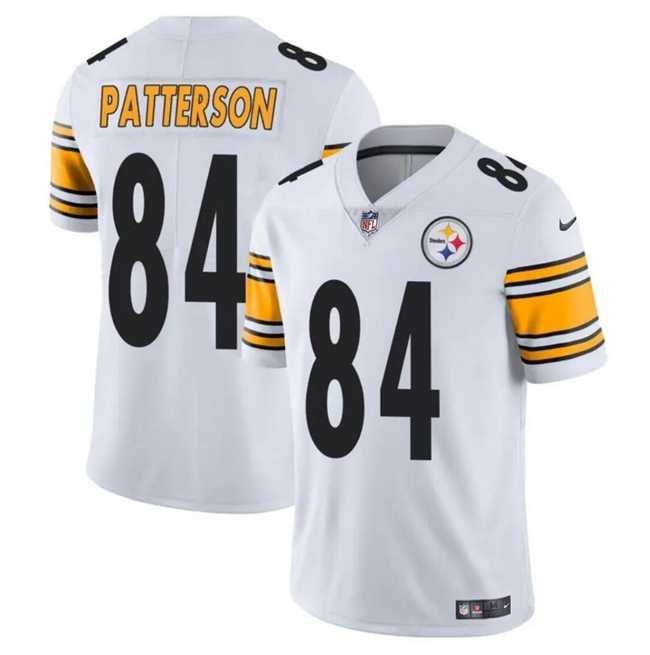 Men & Women & Youth Pittsburgh Steelers #84 Cordarrelle Patterson White Vapor Untouchable Limited Football Stitched Jersey,We sell and wholesale Men & Women & Youth Pittsburgh Steelers #84 Cordarrelle Patterson White Vapor Untouchable Limited Football Stitched Jersey on line form chian!